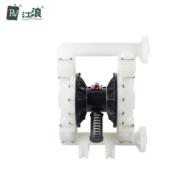 پمپ دیافراگمی پنوماتیک PTFE پلاستیکی 2 اینچی برای صنعت حلال شیمیایی