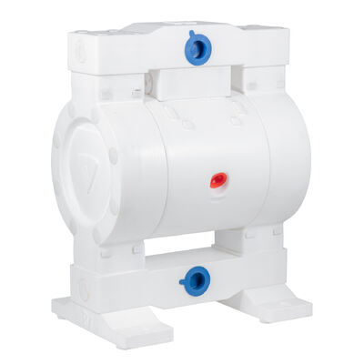 پمپ دیافراگم پنوماتیک مواد PTFE با فشار پایین برای صنایع شیمیایی فاضلاب