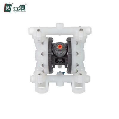 پمپ دیافراگم پنوماتیک آب فاضلاب پلاستیکی 1/2 اینچ با دیافراگم PTFE