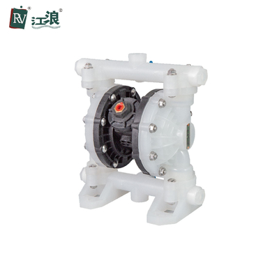 پمپ دیافراگم پنوماتیک آب فاضلاب پلاستیکی 1/2 اینچ با دیافراگم PTFE