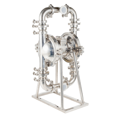 پمپ RV AODD با حداکثر جریان 150 گالن در دقیقه و فشار 120psi، مناسب برای مواد غذایی