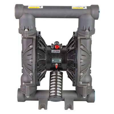 پمپ دیافراگمی پنوماتیک 2 اینچی فولاد ضد زنگ 304 با حداکثر فشار 120psi برای تصفیه فاضلاب