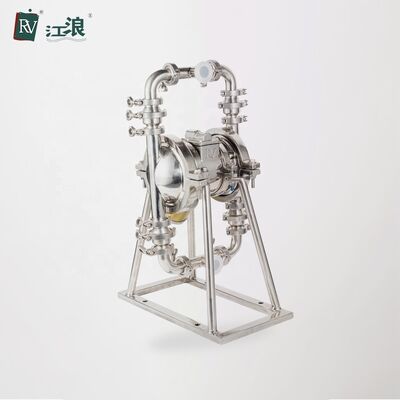 پمپ AODD ۱۲۰psi فشار بالا با دیافراگم PTFE و حداکثر جریان ۱۵۰gpm برای کاربردهای صنعتی