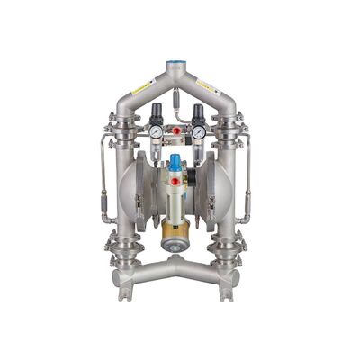 پمپ دیافراگم پنوماتیک فیبر کربن 2 اینچ برای تصفیه فاضلاب