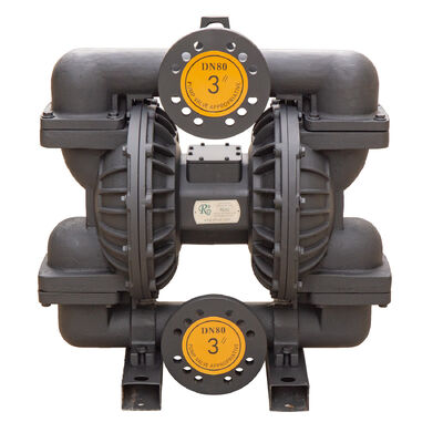 پمپ دیافراگم با عملکرد بالا با 1022 L / M جریان 120 psi فشار حداکثر و مواد آهن انعطاف پذیر