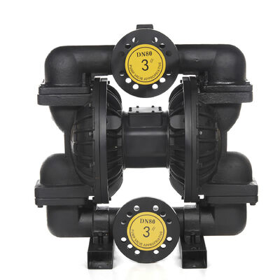 حداکثر فشار 120psi حداکثر جریان 270gpm پمپ دیافراگمی AODD PTFE برای تصفیه فاضلاب و آبیاری