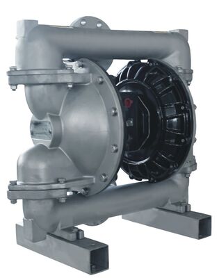 پمپ دیافراگمی PTFE 120psi AODD برای جابجایی ذرات جامد پمپ دیافراگمی پنوماتیک