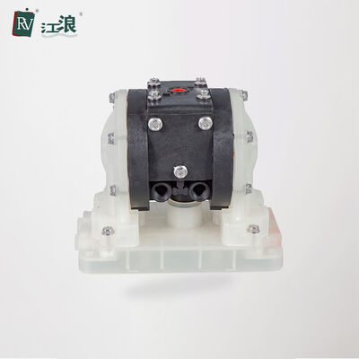 پمپ دیافراگمی پنوماتیک PVDF 1/4 اینچ برای مواد شیمیایی اسیدی قوی