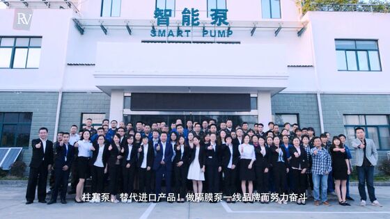 پمپ دیافراگمی پنوماتیک پلاستیکی PP ۱ اینچی برای تصفیه فاضلاب، پمپ دیافراگمی دوگانه با هوای فشرده