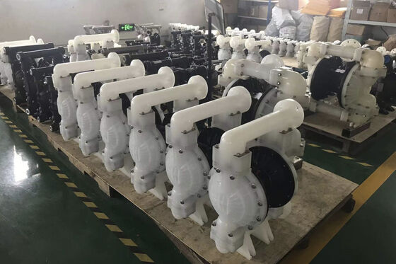 پمپ دیافراگم با هوا با جریان 340L/M و منبع انرژی پنوماتیک