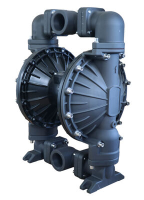 پمپ دیافراگمی پنوماتیک آلومینیومی ۲ اینچی ۱۲۰ پی‌اس‌آی با جریان بالا برای ماشین‌کاری و تصفیه فاضلاب