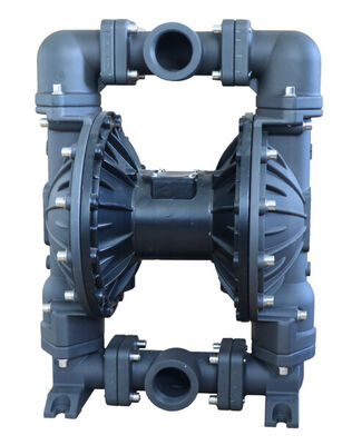 پمپ دیافراگمی پنوماتیک آلومینیومی ۲ اینچی ۱۲۰ پی‌اس‌آی با جریان بالا برای ماشین‌کاری و تصفیه فاضلاب