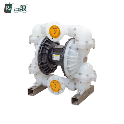 3 اینچ پمپ دیافراگمی شیمیایی مصرف هوا 90L/S اتصال فلنج PP