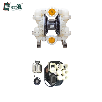 پمپ دیافراگمی پلاستیکی هوا کار رفت و برگشتی 275gpm 80mm