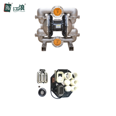 پمپ دیافراگمی 3 اینچی از جنس استنلس استیل 270 gpm 120psi